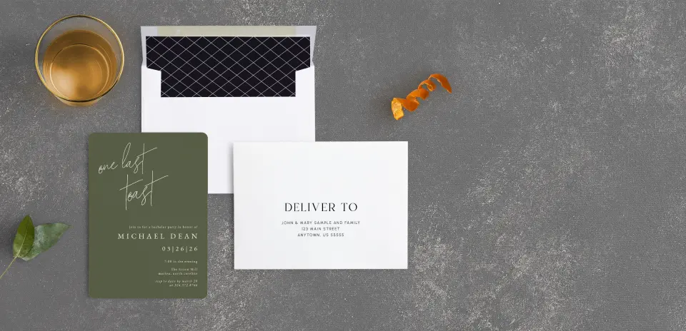 Front with Envelope Liner