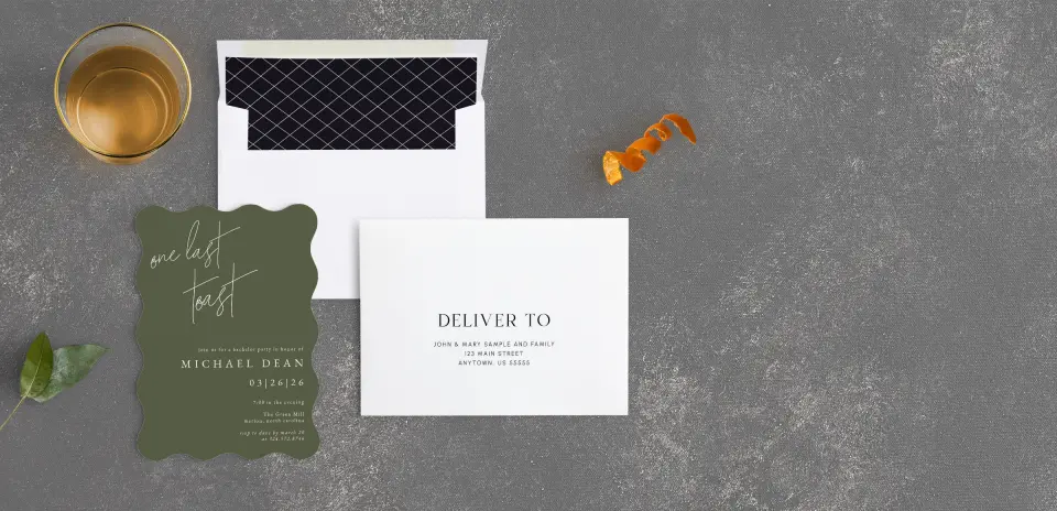 Front with Envelope Liner