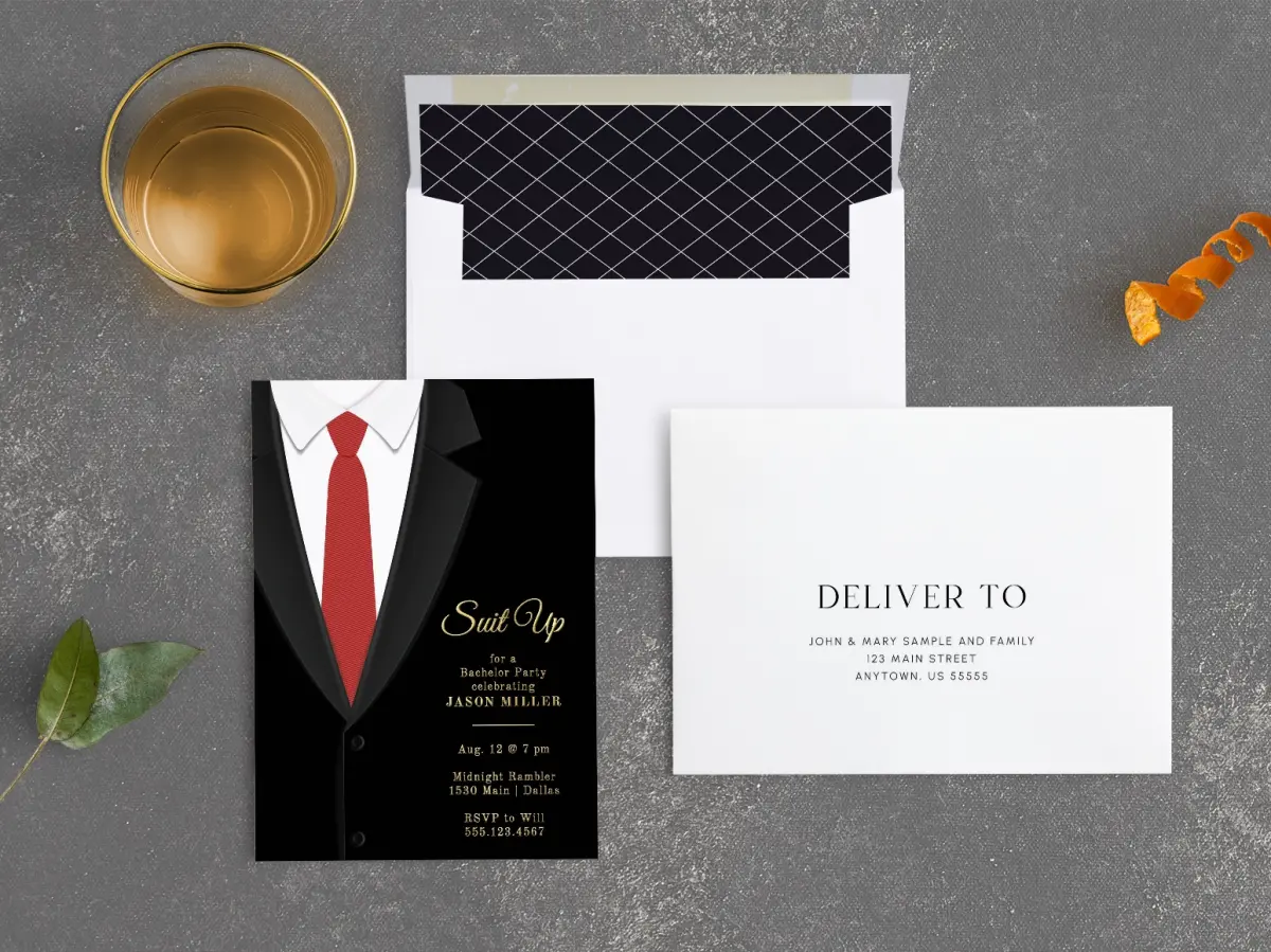 Front with Envelope Liner