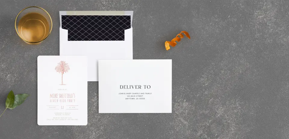 Front with Envelope Liner
