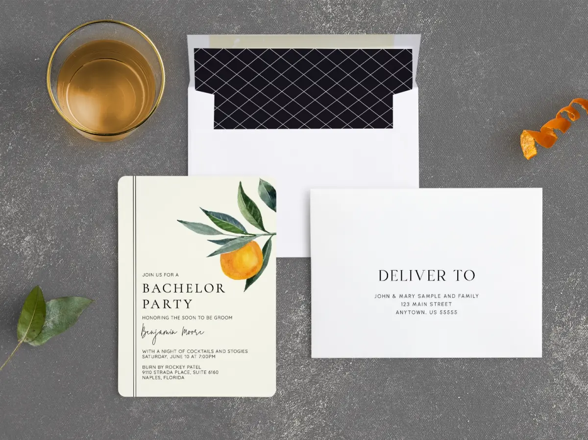 Front with Envelope Liner