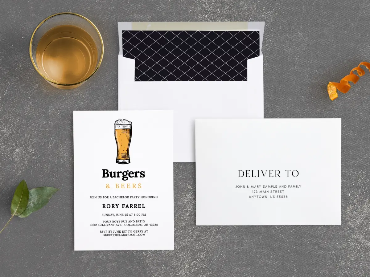 Front with Envelope Liner