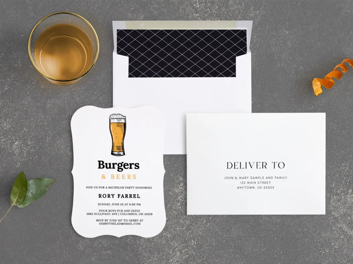Front with Envelope Liner
