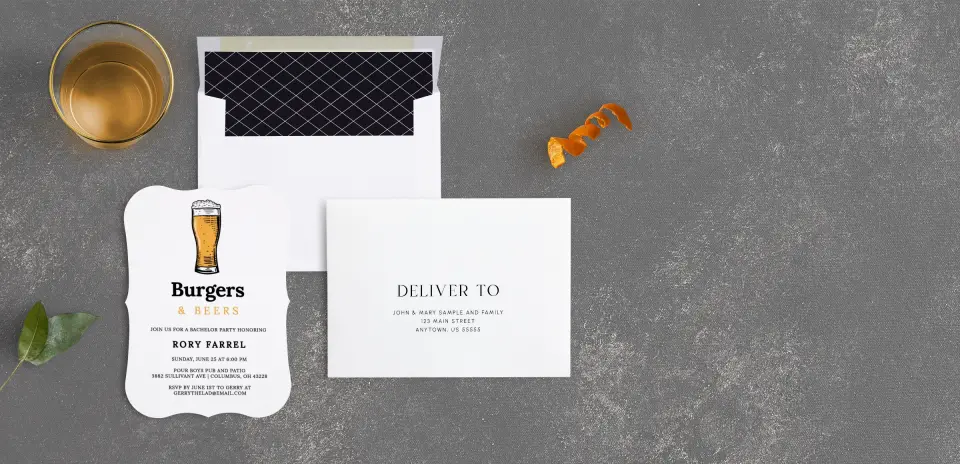 Front with Envelope Liner