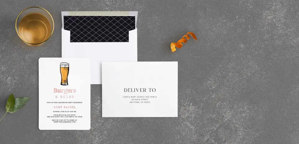 Front with Envelope Liner