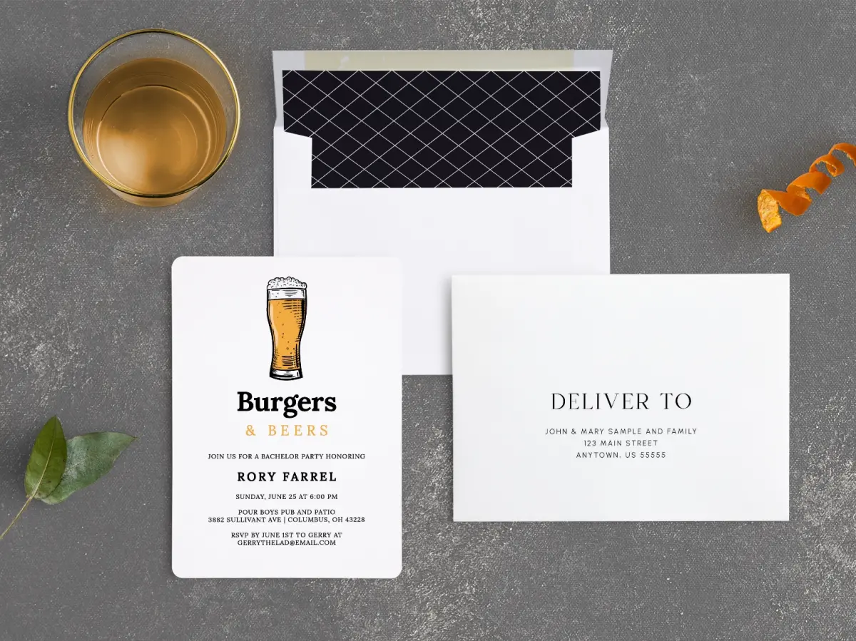 Front with Envelope Liner