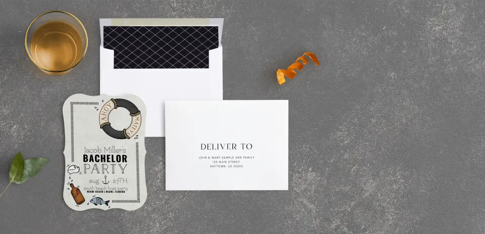 Front with Envelope Liner