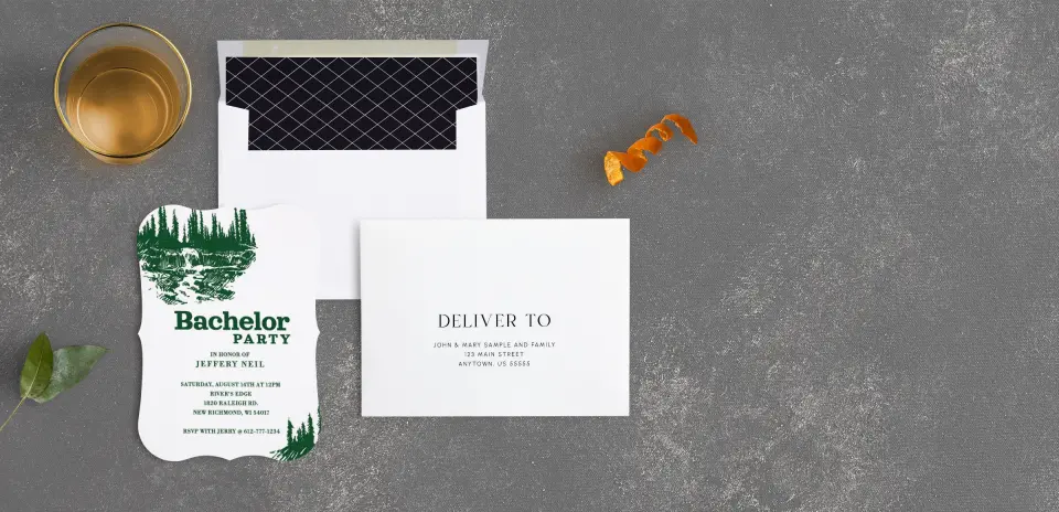 Front with Envelope Liner