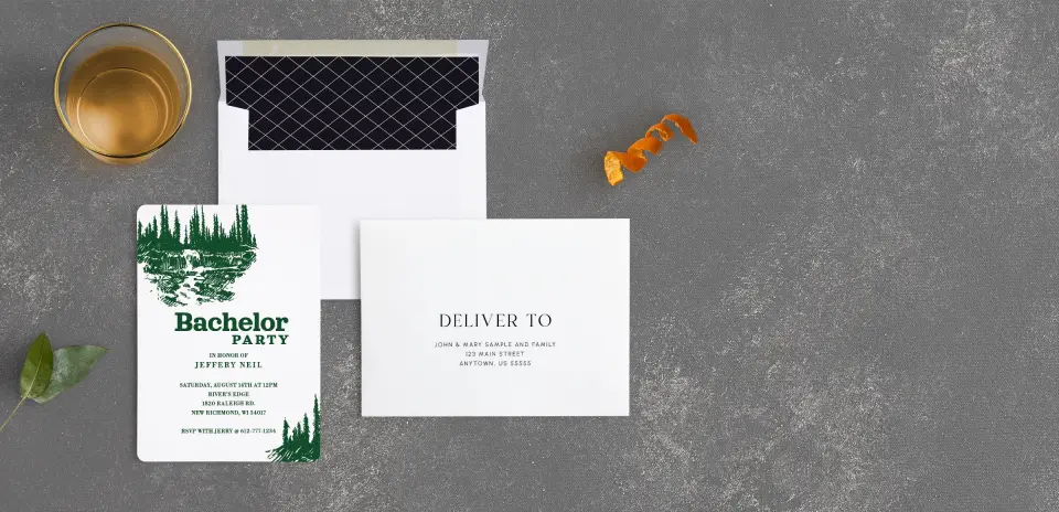 Front with Envelope Liner
