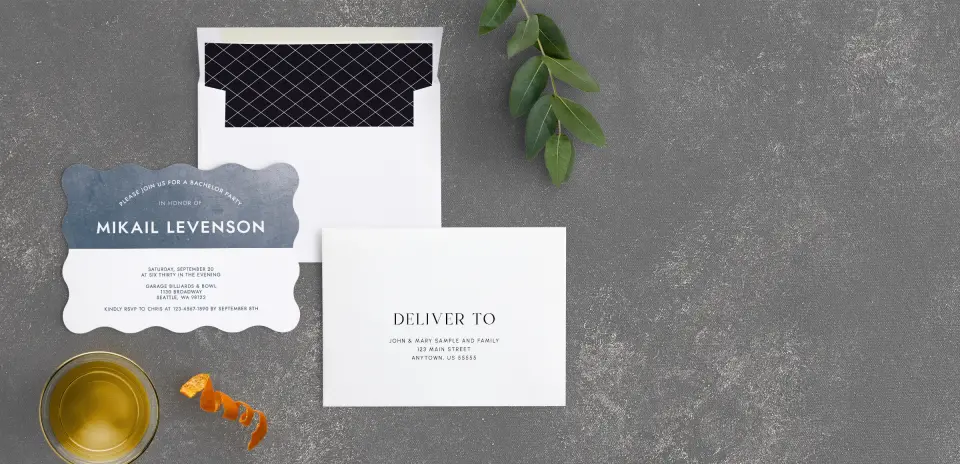 Front with Envelope Liner