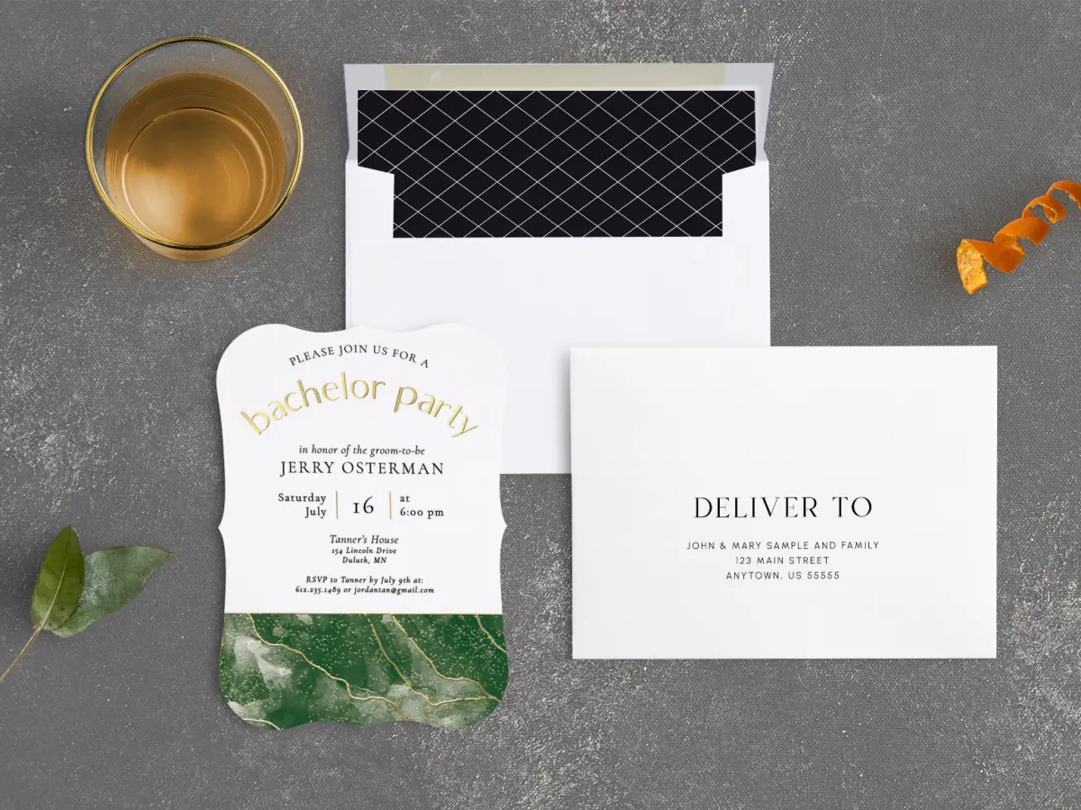 Front with Envelope Liner