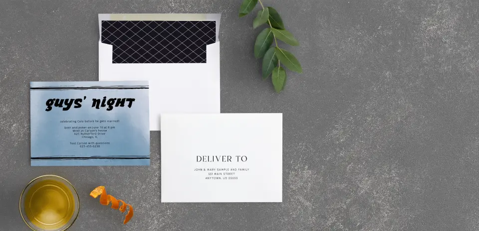 Front with Envelope Liner