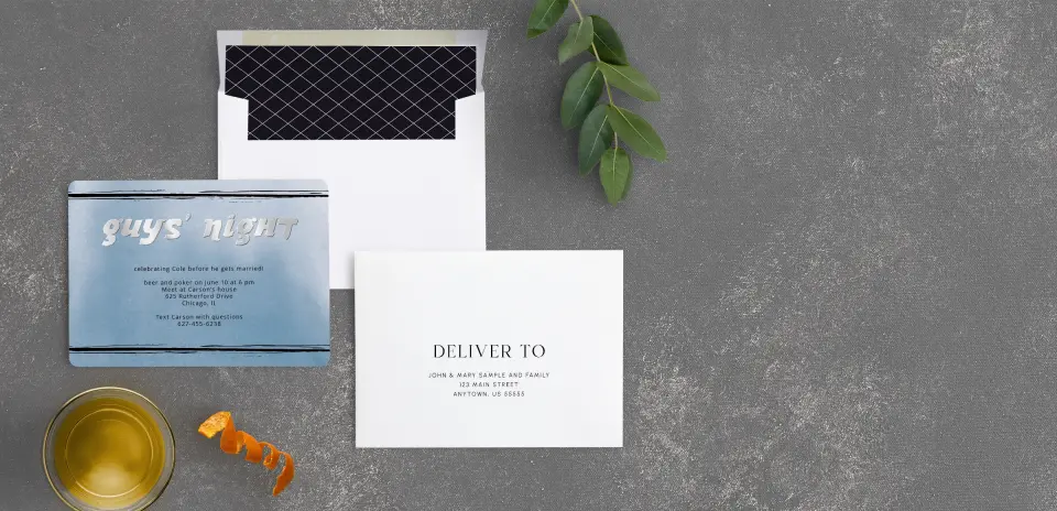Front with Envelope Liner