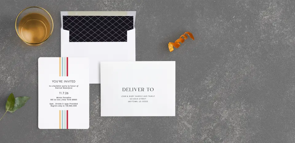 Front with Envelope Liner