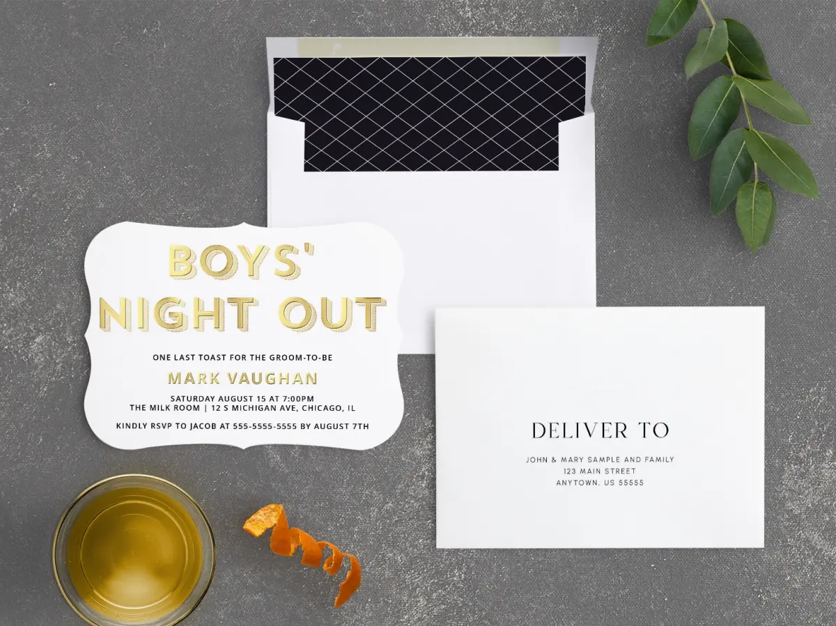 Front with Envelope Liner
