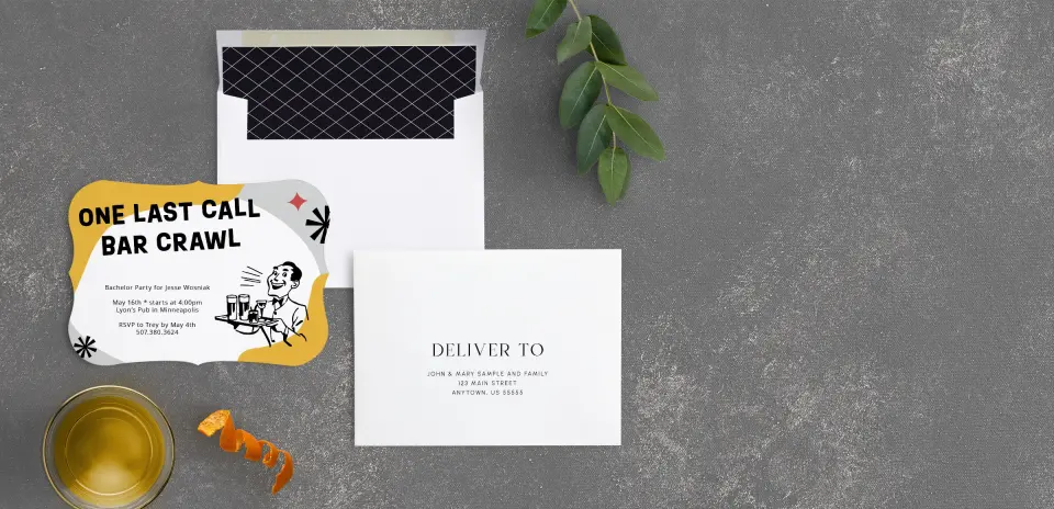 Front with Envelope Liner