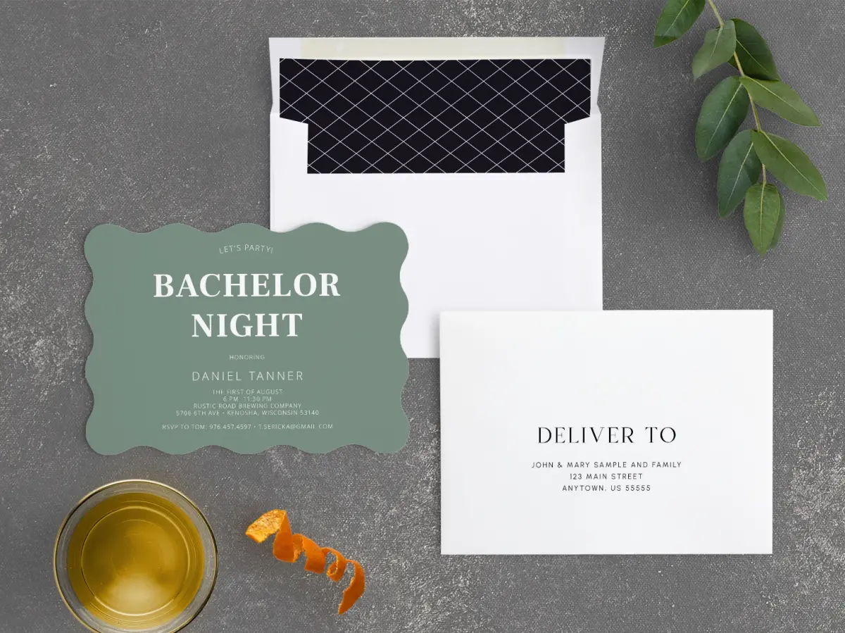 Front with Envelope Liner