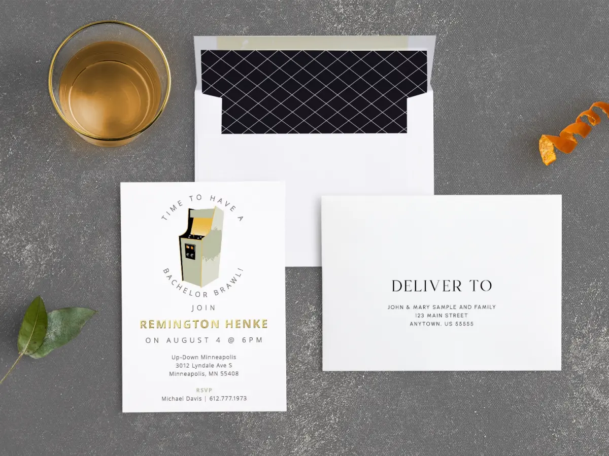 Front with Envelope Liner