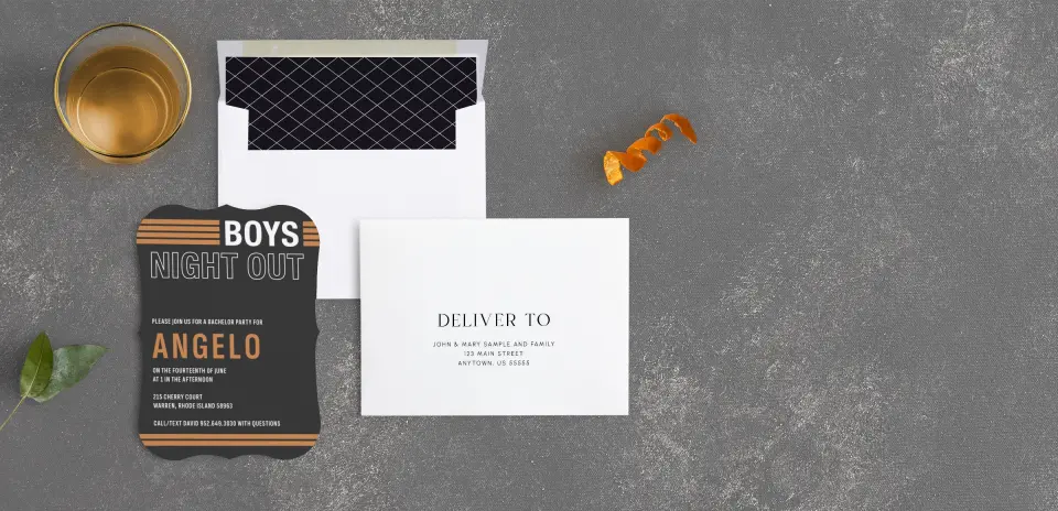 Front with Envelope Liner