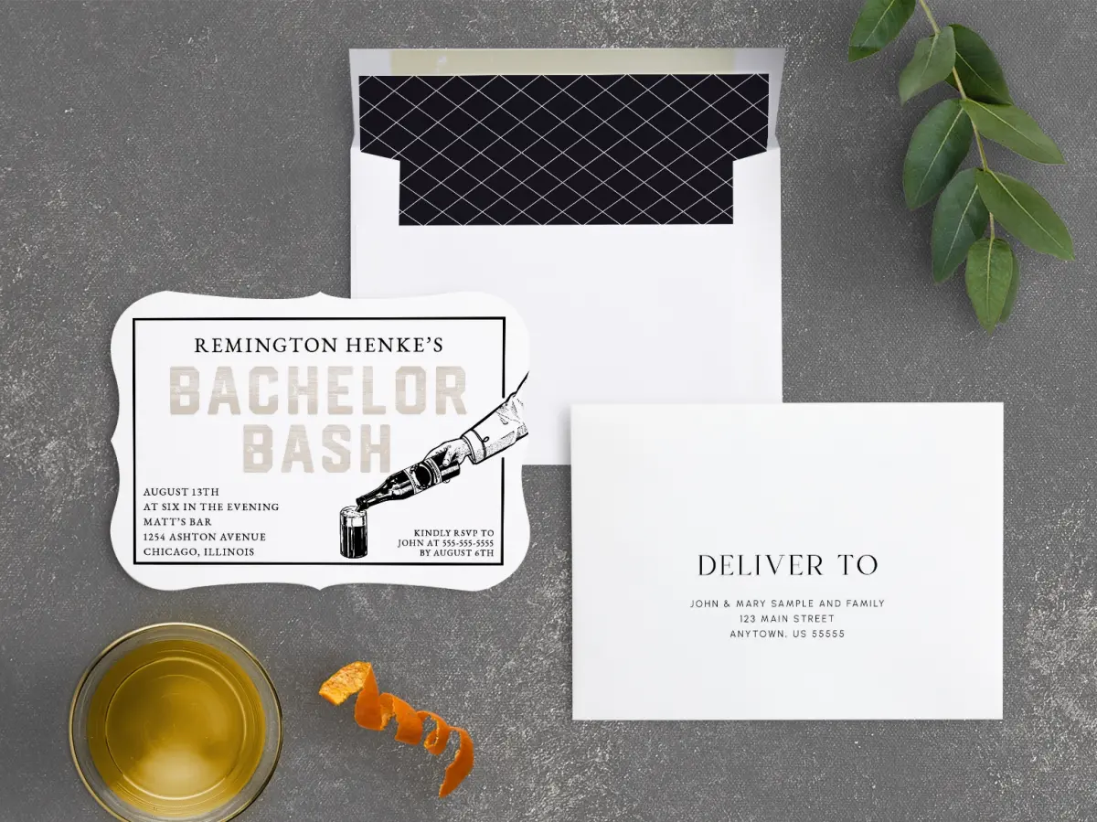 Front with Envelope Liner