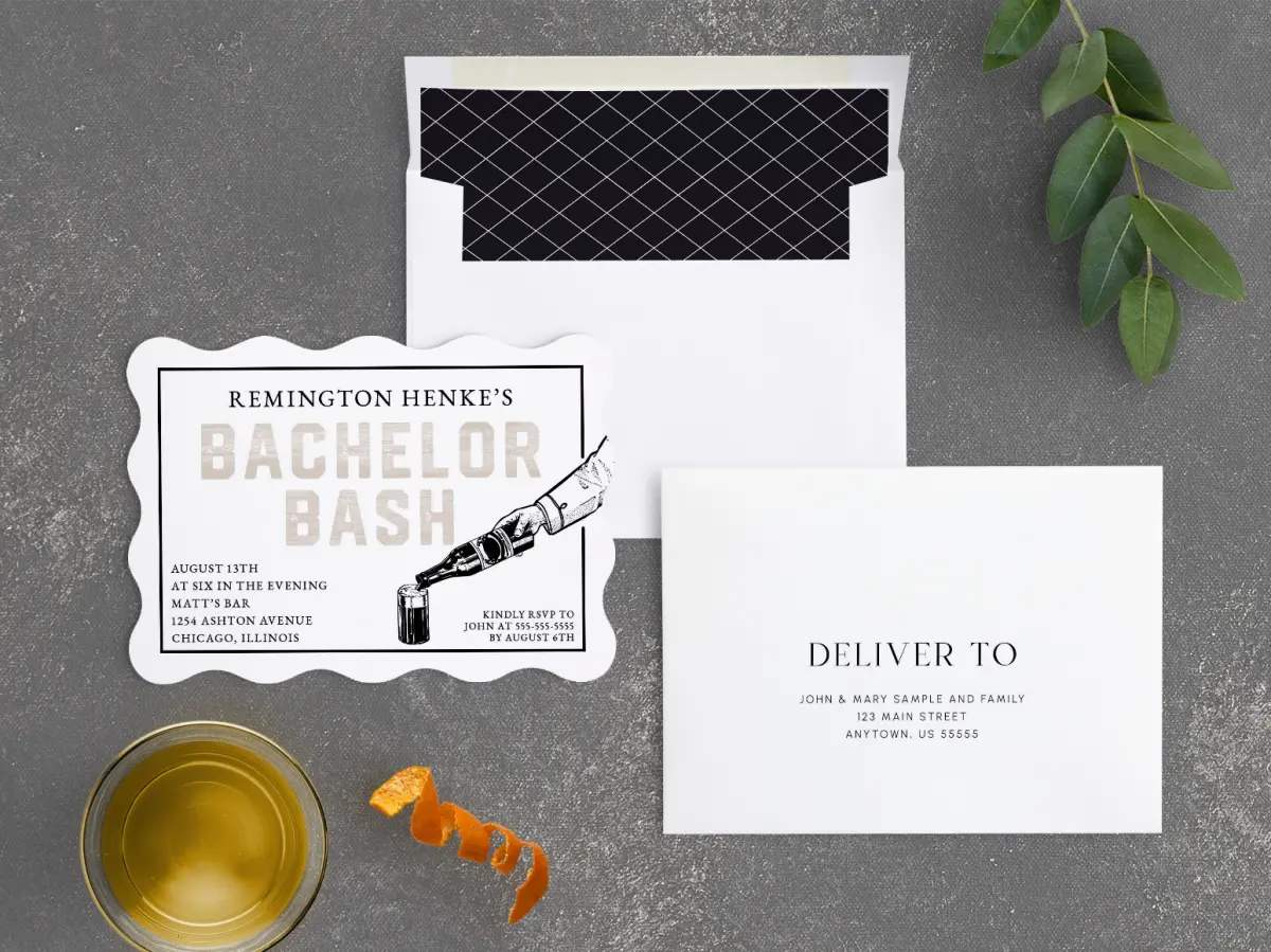 Front with Envelope Liner