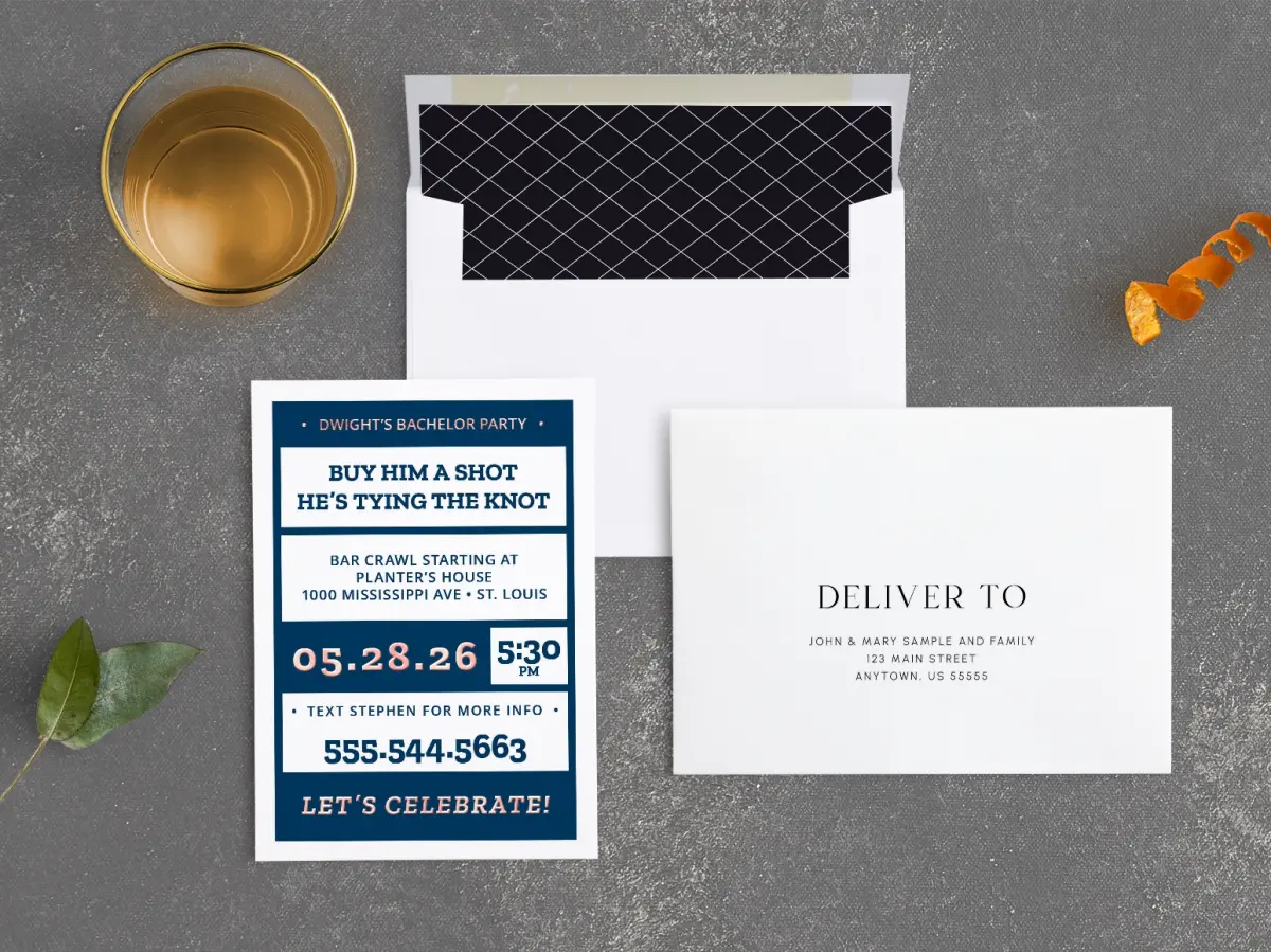 Front with Envelope Liner