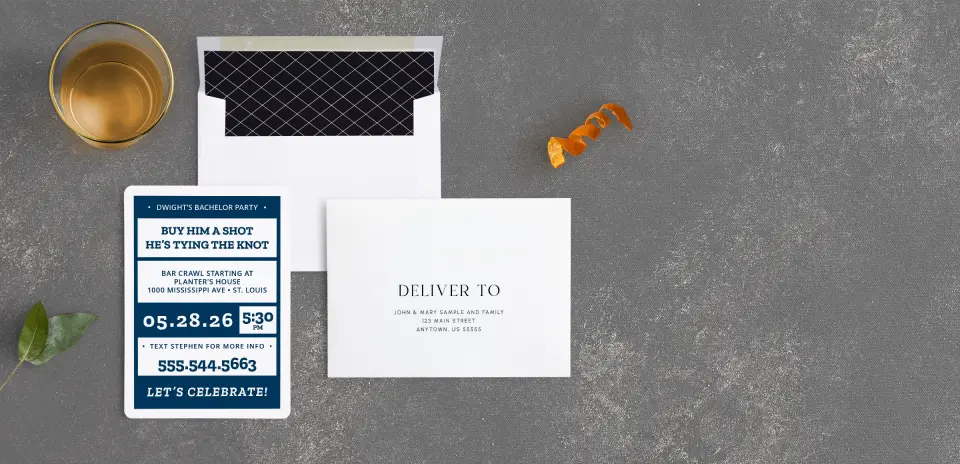 Front with Envelope Liner