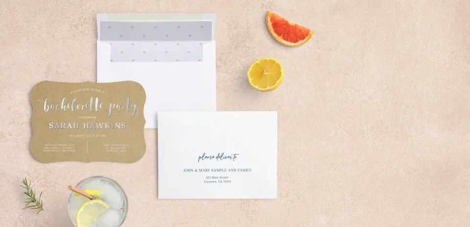 Front with Envelope Liner