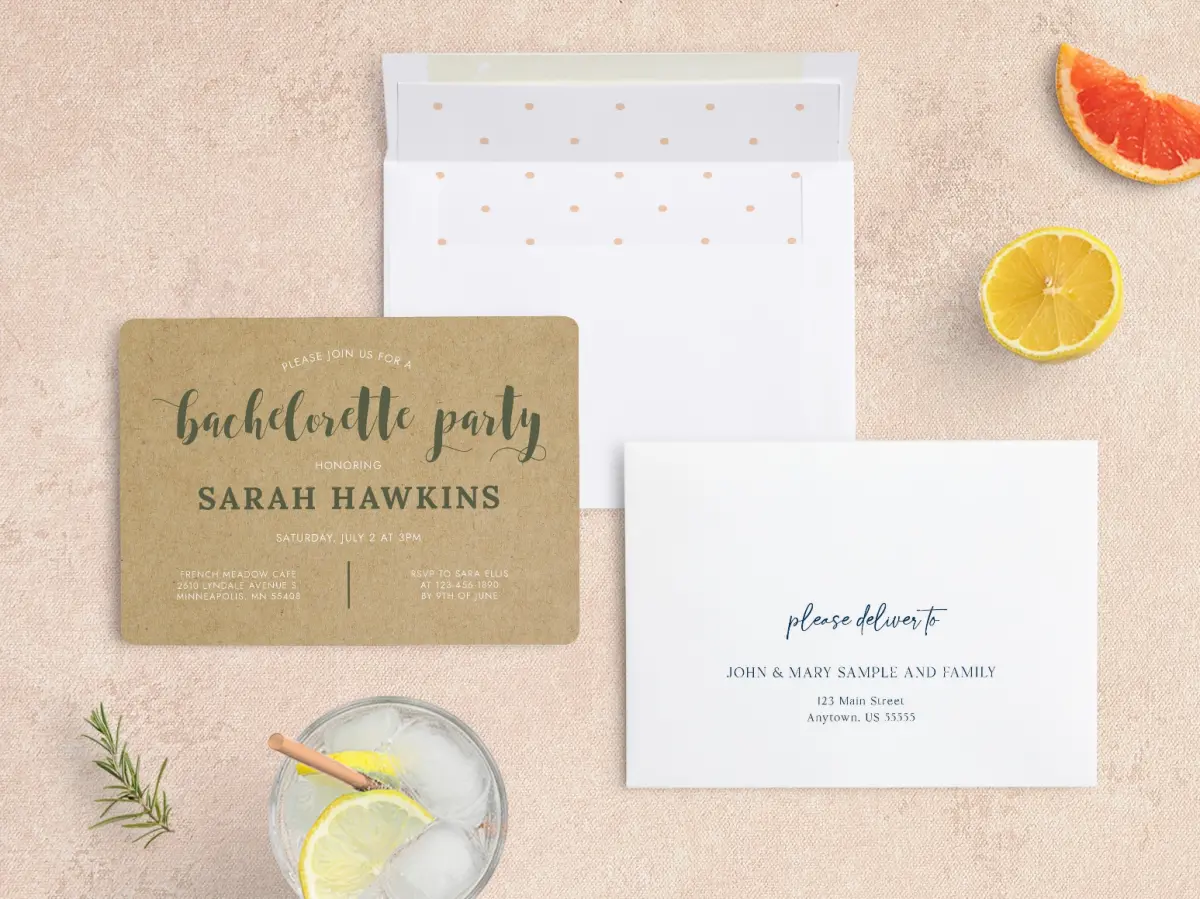 Front with Envelope Liner