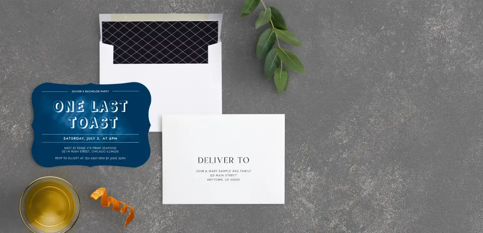 Front with Envelope Liner