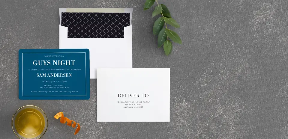 Front with Envelope Liner