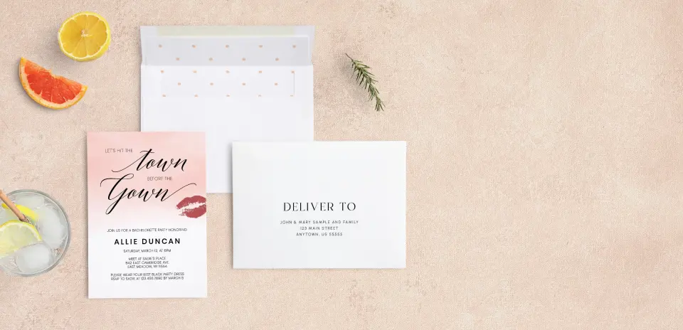 Front with Envelope Liner