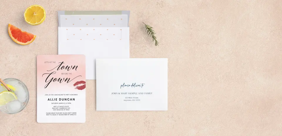 Front with Envelope Liner