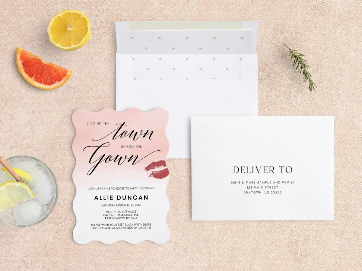 Front with Envelope Liner