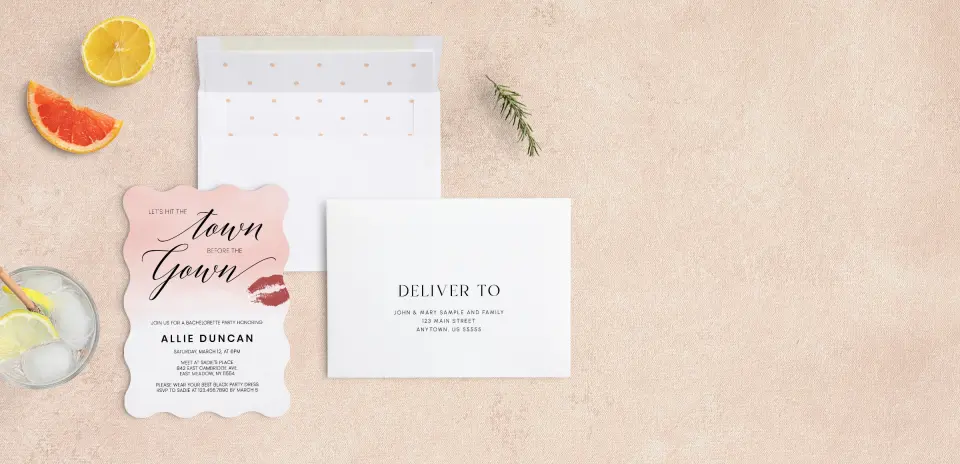 Front with Envelope Liner