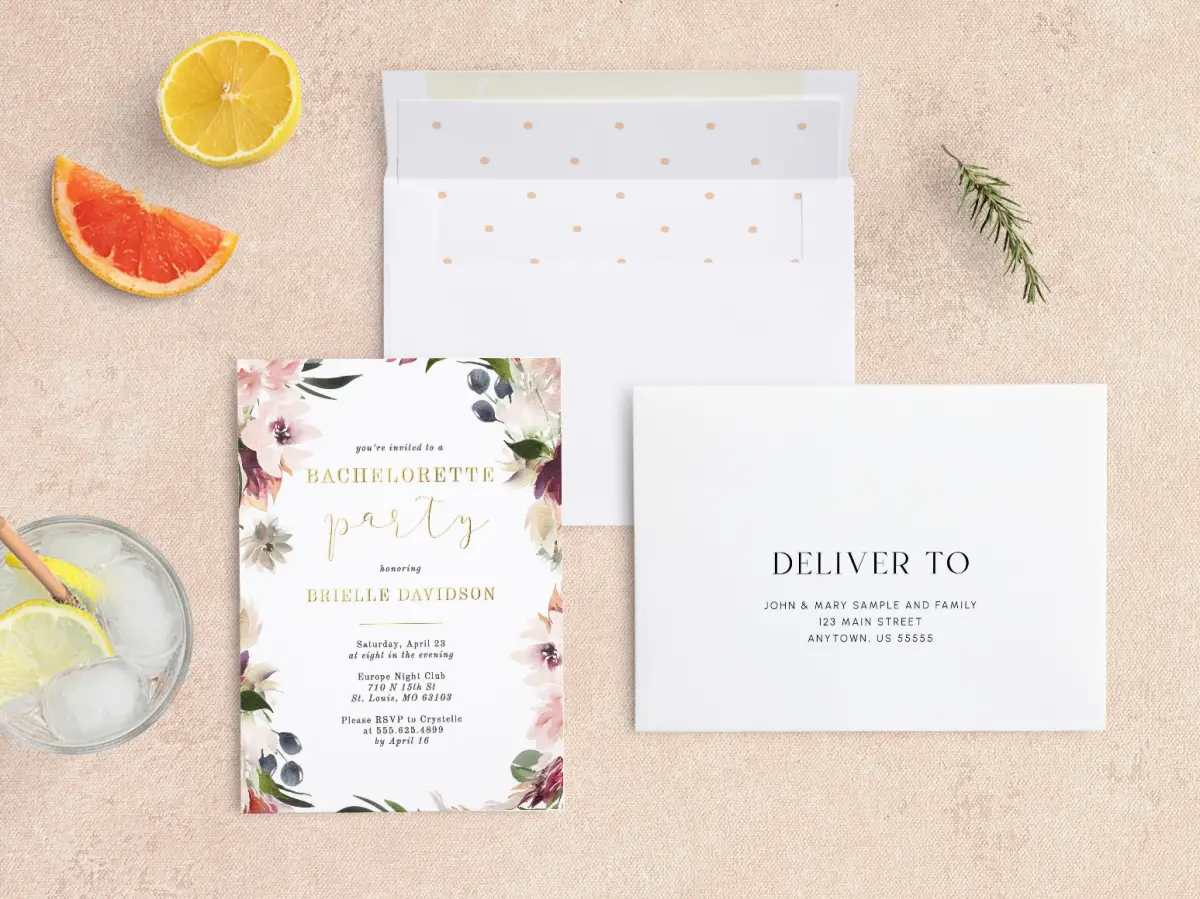 Front with Envelope Liner