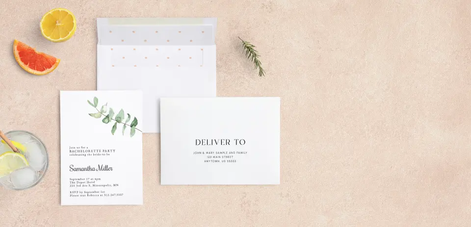 Front with Envelope Liner