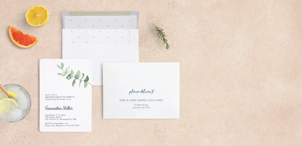 Front with Envelope Liner