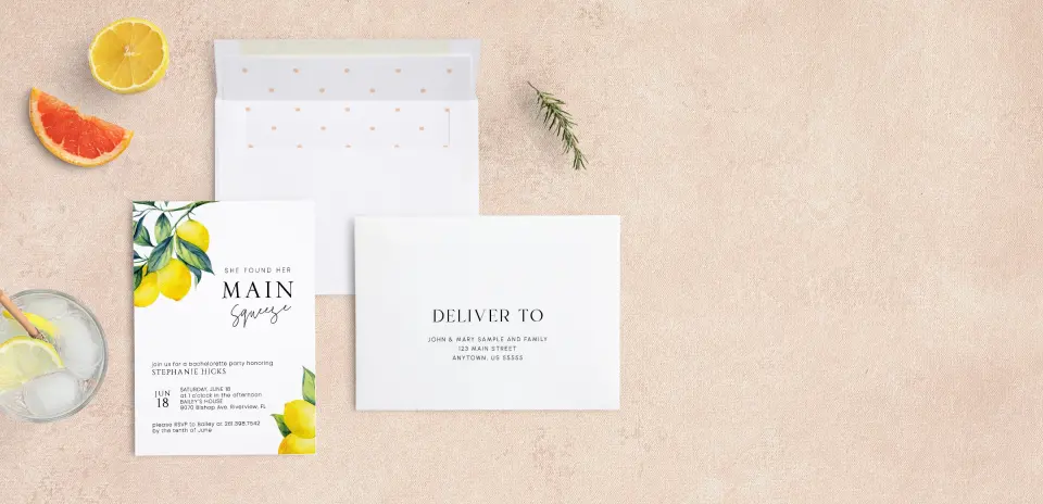Front with Envelope Liner