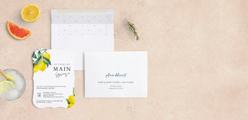 Front with Envelope Liner