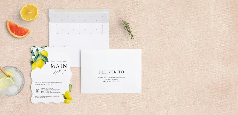Front with Envelope Liner