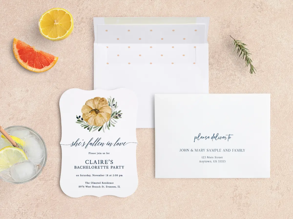 Front with Envelope Liner