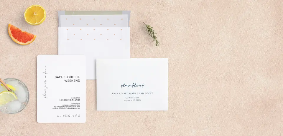 Front with Envelope Liner