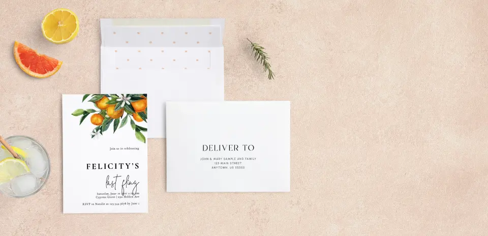 Front with Envelope Liner
