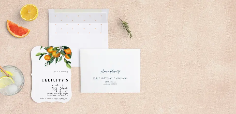 Front with Envelope Liner