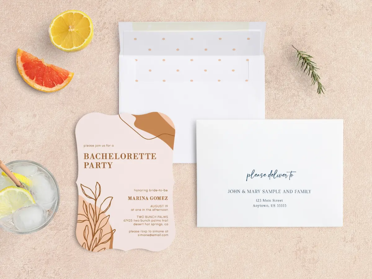 Front with Envelope Liner