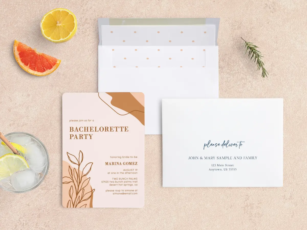 Front with Envelope Liner