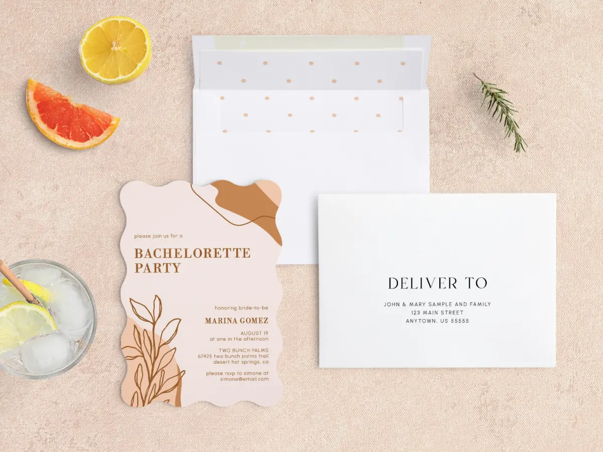 Front with Envelope Liner