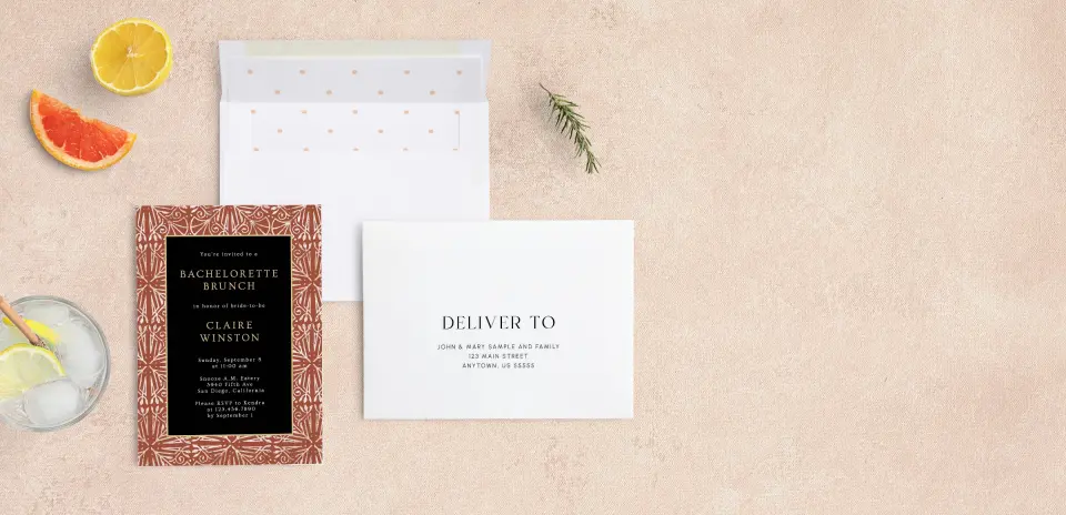 Front with Envelope Liner