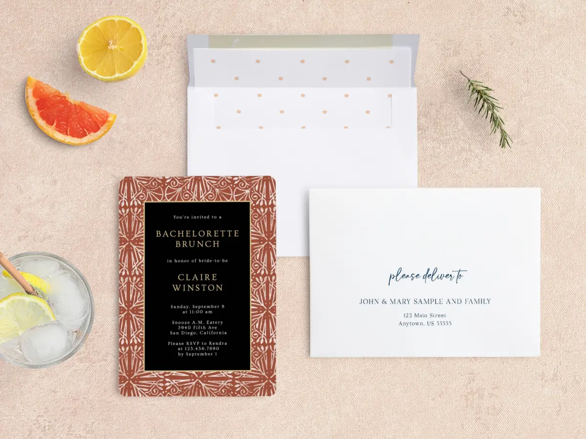 Front with Envelope Liner
